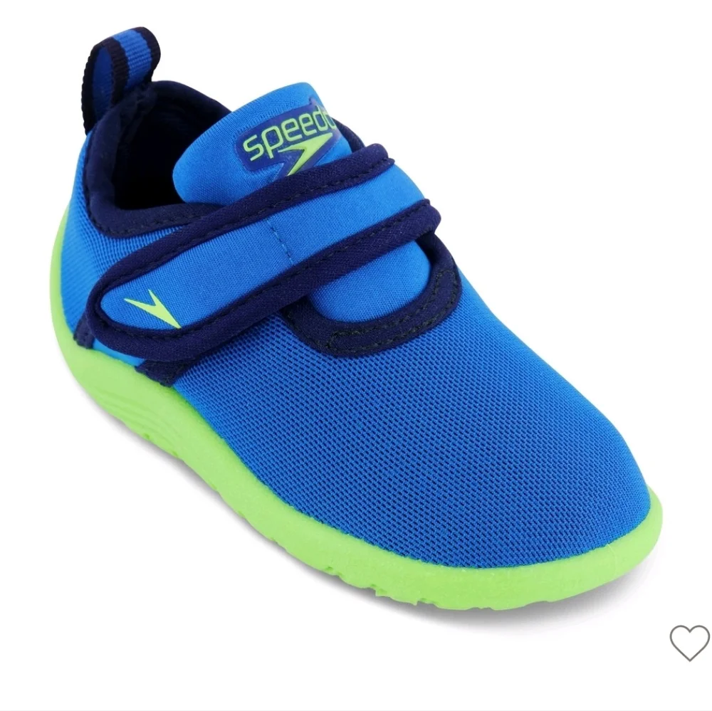 Speedo Toddler Solid Shore Explorer Water Shoe - Blue 5-6